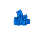 Simpsons On Couch-0