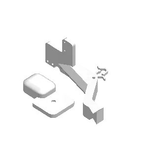 Ender KE Nebula Camera Bedplate Mount with G Sensor Bracket