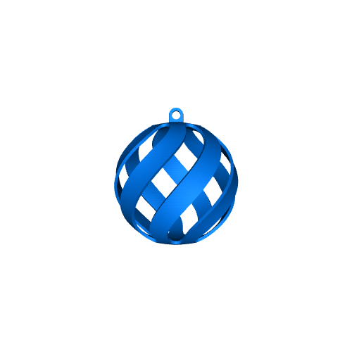 Christmass tree ornament ball