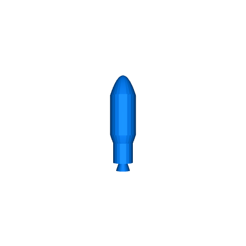 Rocket (with stages and boosters)