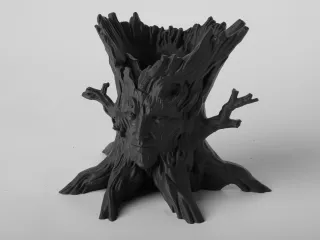 Ancient Tree Planter - Forest Spirit Flower Pot