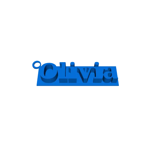 Olivia keychain