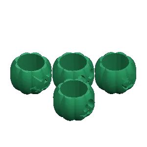 Halloween Pumpkin Tealight  Holder
