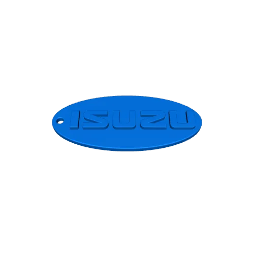 isuzu logo/keyring by shire