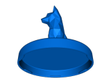 fox low poly-0