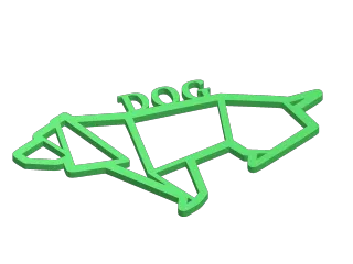 Dog wall art