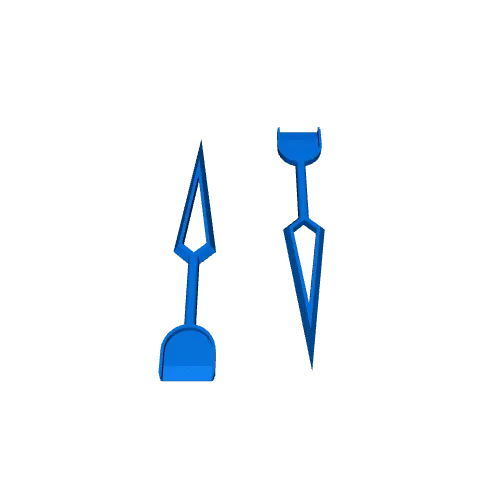 weed shovel x2