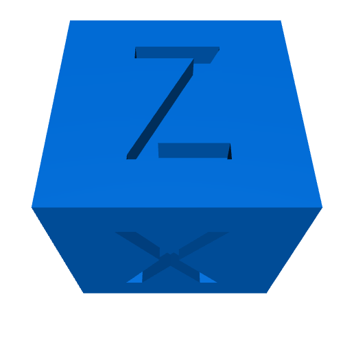 Frikarte3D XYZ Calibration Cube Plus