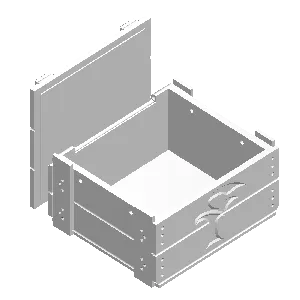 FALCONSSON - EXPLOSIVE CRATE - EMPTY CONTAINER