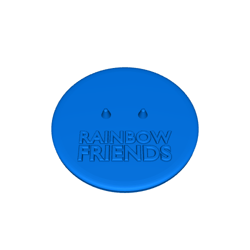 Blue Rainbow Friends Fan Art! 