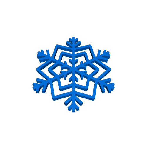 Snowflake Christmas Ornaments