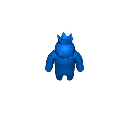 BLUE FROM RAINBOW FRIENDS - ROBLOX. TWO STL MODEL.