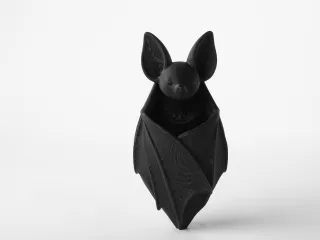 Bat Wall Vase - Gothic Hanging Flower Decor