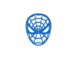 SPiderman keychain-0