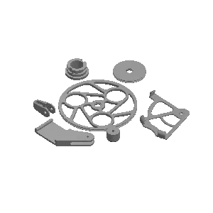 Ender 3 V3 SE / KE filament wheel guide