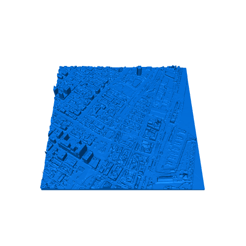 3D MODEL OF MONTREAL, CANADA