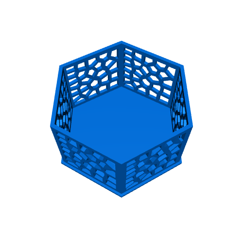 Voronoi Hexagonal Box