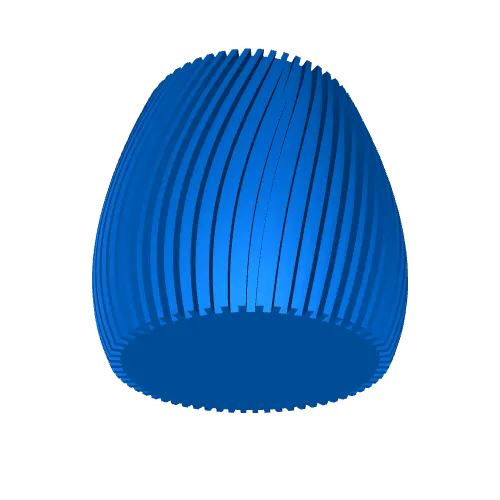 Rib vase