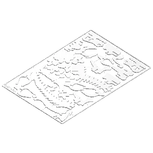 T-Rex 3D Puzzle Kit Card