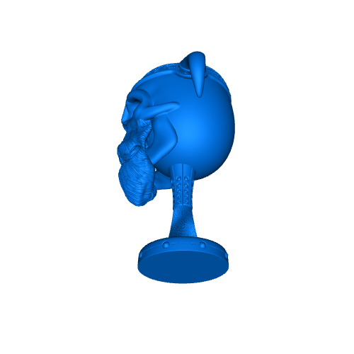 Skull mug 3D print model