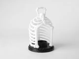 Skeleton Rib Cage Candle Holder