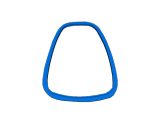 Mercedes SL230 Side mirror gasket-0