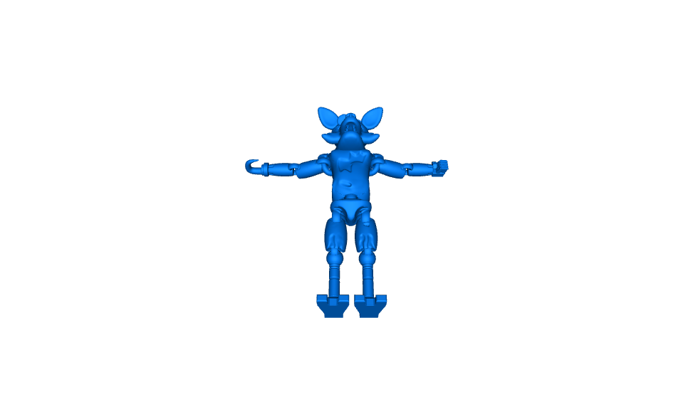 FOXY FLEXY FIVE NIGHTS AT FREDDY'S  PRINT-IN-PLACE