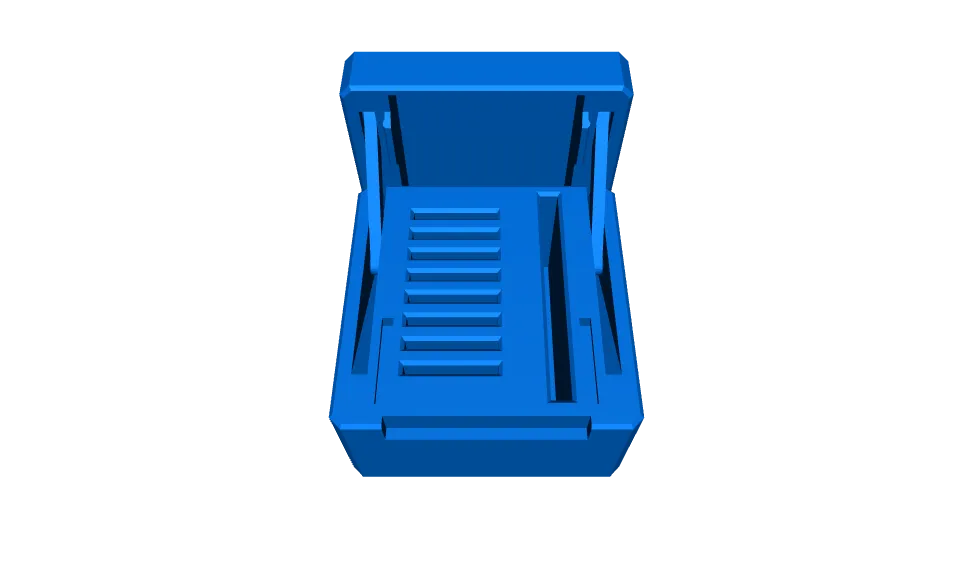 صندوق بطاقة SD من https://www.thingiverse.com/fugalster/designs