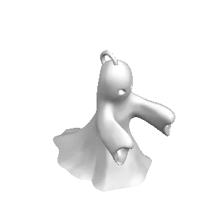 Halloween Print & Paint  -Hallow Ghost