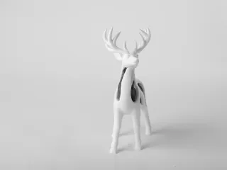 Enchanted Forest Stag - Elegant Deer Figurine