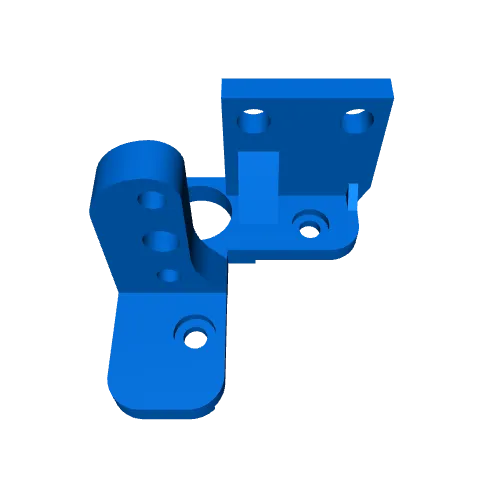 CR10S5 Soporte para sensor Sonicpad con BLtouch