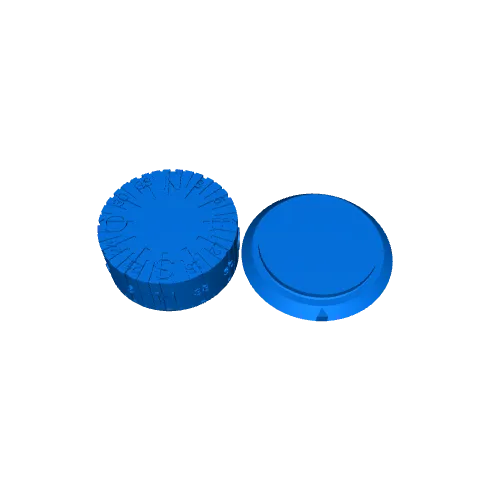 Aeronautic magnetic compass mockup