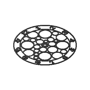 circle shape wall clock