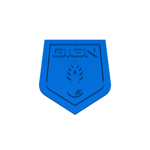 GIGN emblem | 3D models download | Creality Cloud