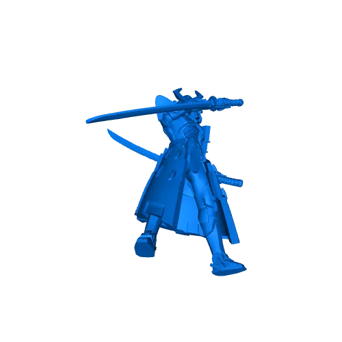Robot Samurai ZX3 | 3D models download | Creality Cloud