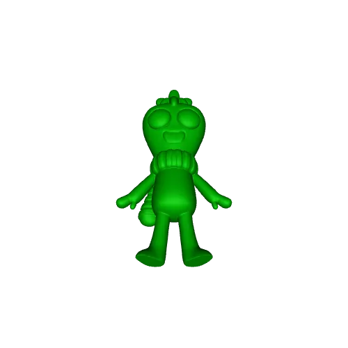 Characters & Creatures STL ダウンロード - Sprout STL 3D Model Dandy's world ...