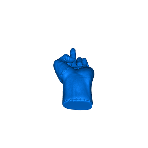 Thing middlefinger - Wednesday series 3D print model
