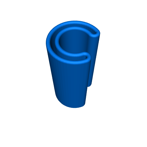 AA to C Battery Adapter | 3D models download | Creality Cloud