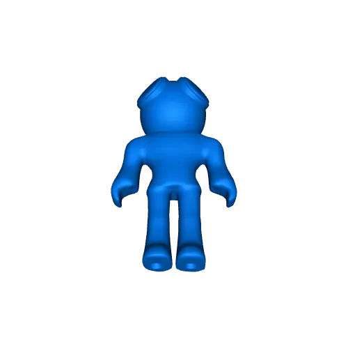 STL file PURPLE FROM RAINBOW FRIENDS ROBLOX GAME 🌈・3D printable