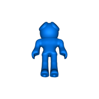 RED FROM ROBLOX RAINBOW FRIENDS, 3D FAN ART