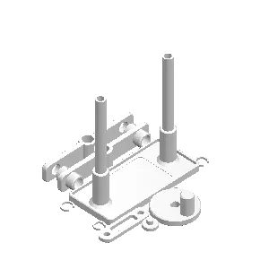 GEARS MECHANISM TOY - KINEMATIC MECHANICAL ASSEMBLY TOY