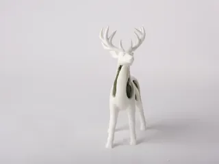 Enchanted Forest Stag - Elegant Deer Figurine