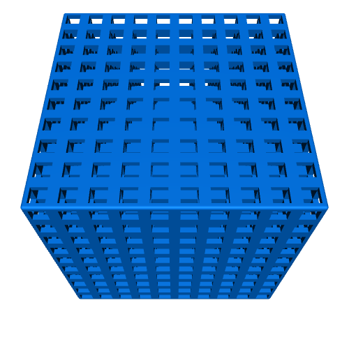 Simple Cubic Lattice Structure | 3D models download | Creality Cloud