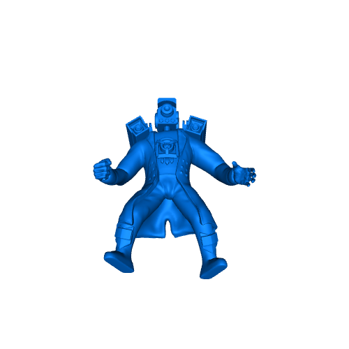 UPGRADED TITAN SPEAKERMAN FROM SKIBIDI TOILET 3D FAN ART 3D