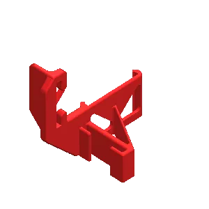 Cable Clamp for Ender-3 V3 SE/KE (supportless)