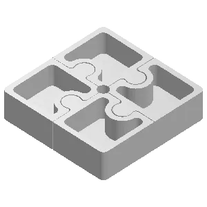 Puzzle Apero cup - Puzzle appetizer cup
