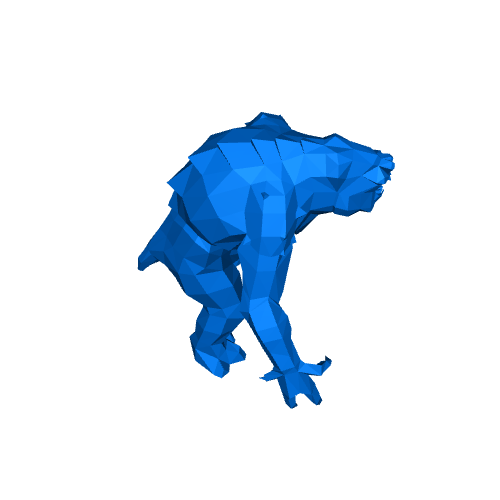 Characters & Creatures STL Download - Rancor Star Wars Lowpoly Low ...