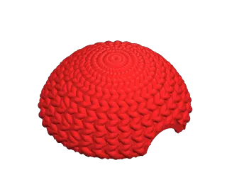 POKEBALL CROCHET KNITTED - STL & 3MF MULTICOLOR