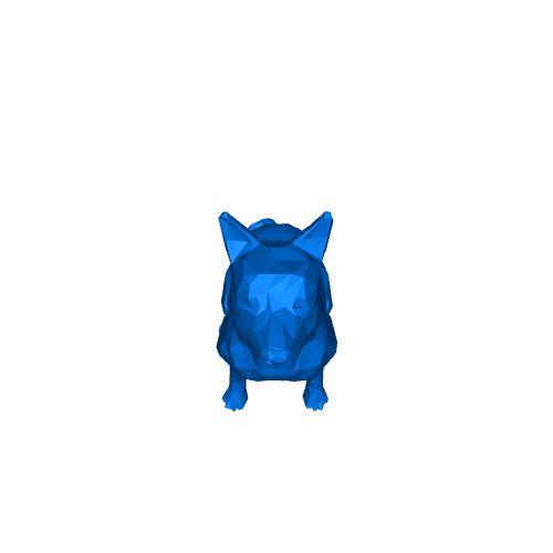 Low Poly Puppy Dog Set - No Support