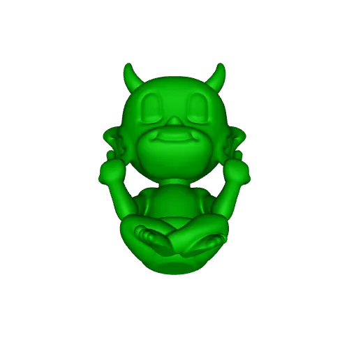 Hot stuff the little devil zen meditation | 3D models download